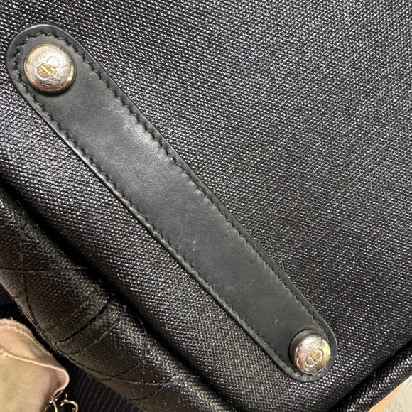 Christian Dior Medium Cannage Panarea Tote Black - Picture 9 of 12